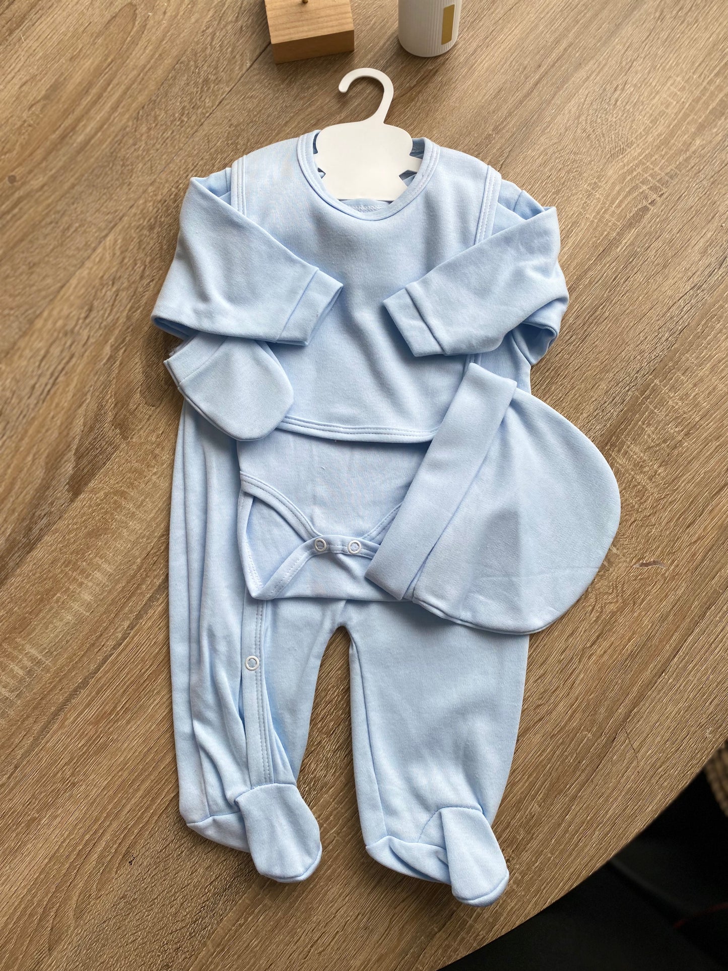 Ensemble Bébé 5 pièces 0/3 mois (coton)